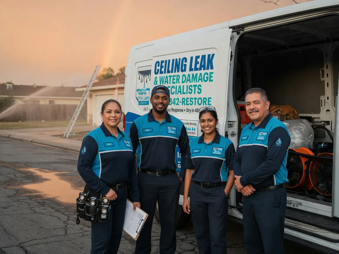 Ceiling Leak Cleanup company in Prides Crossing, MA